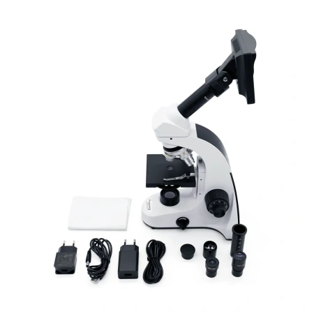 Микроскоп школьный Эврика 40х-1280х LCD цифровой